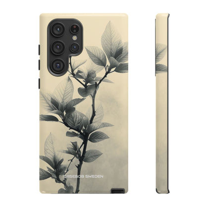 Beige Branch Art - Tough Samsung S22 Phone Case