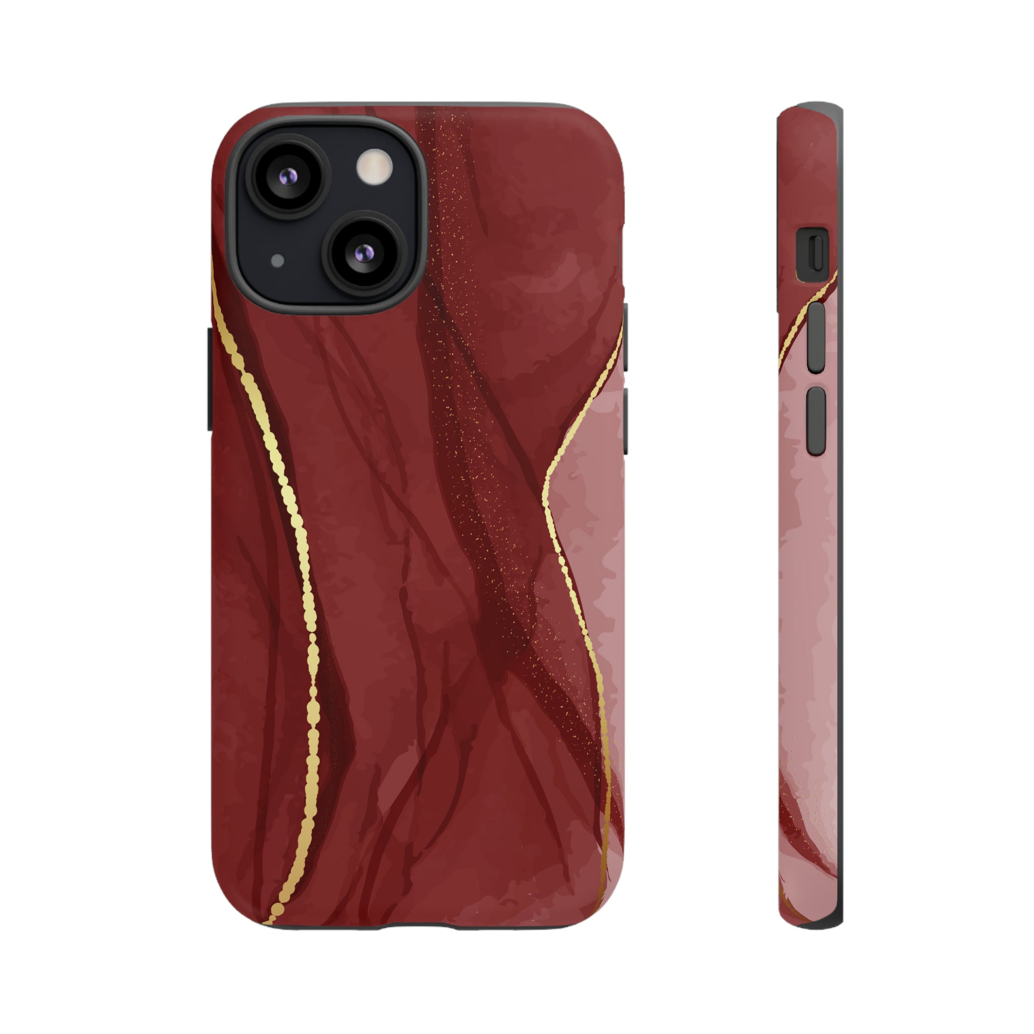 Dark Red - Protective Phone Case