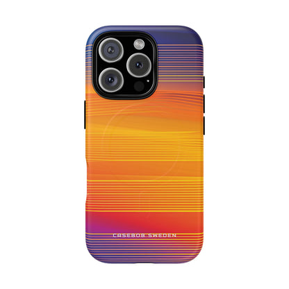 Gradient Sunset Flow iPhone 16  Tough+ Phone Case