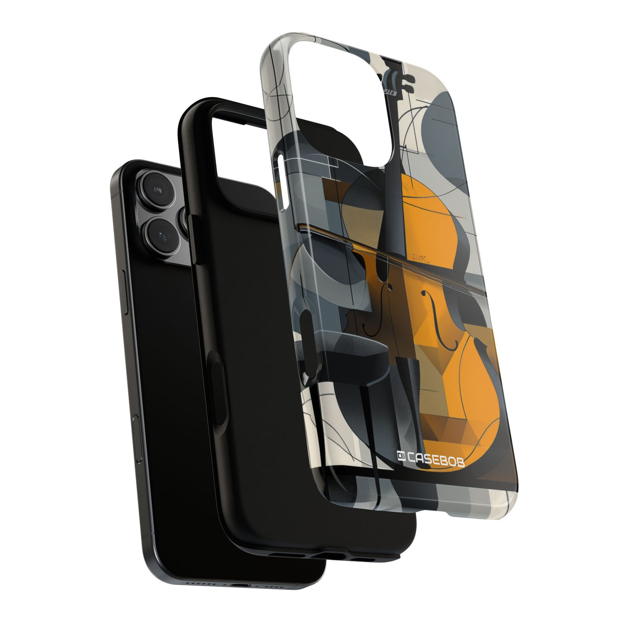 Abstract Elegance: Cello Harmony - for iPhone 16