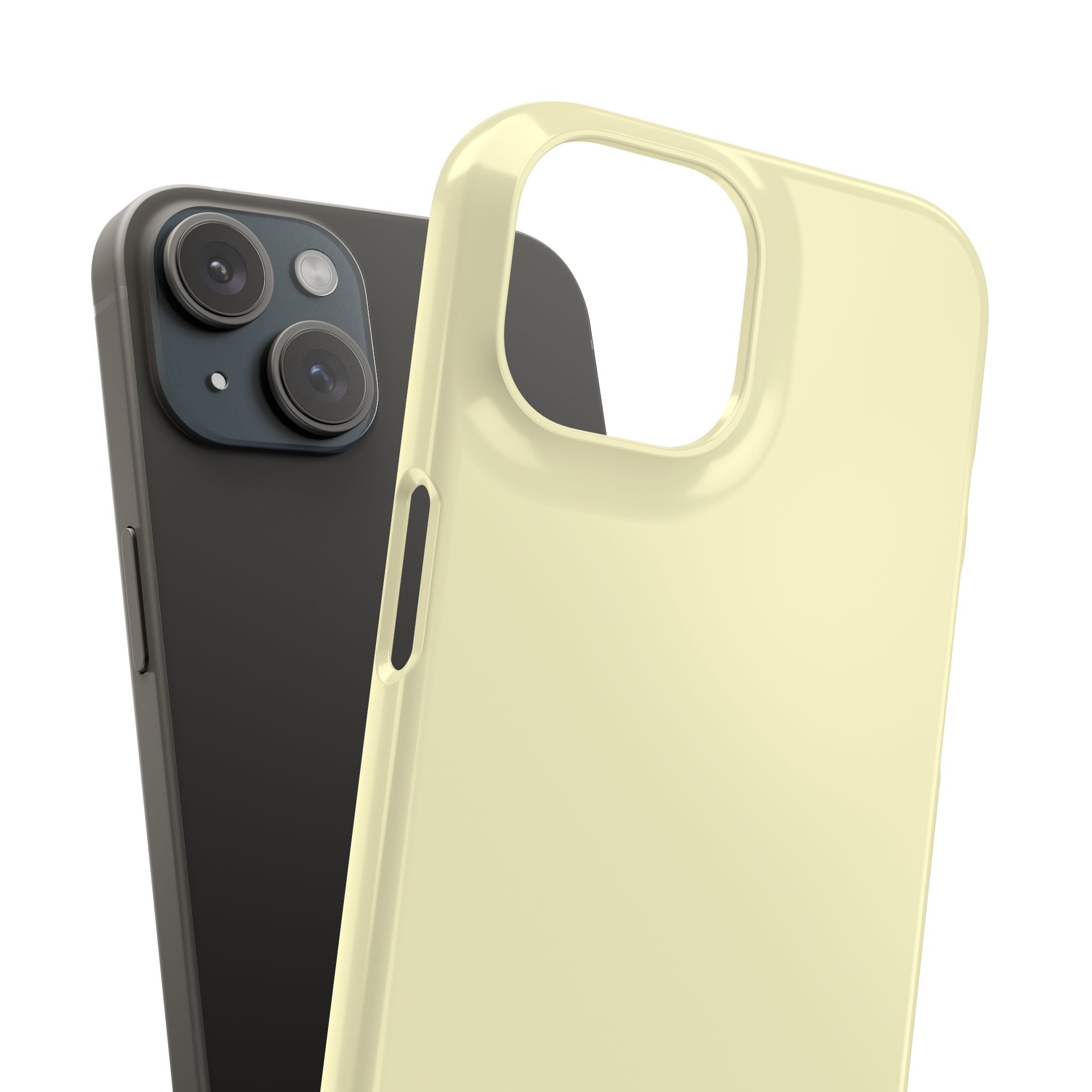 Lemon Chiffon iPhone 15 - Slim Phone Case