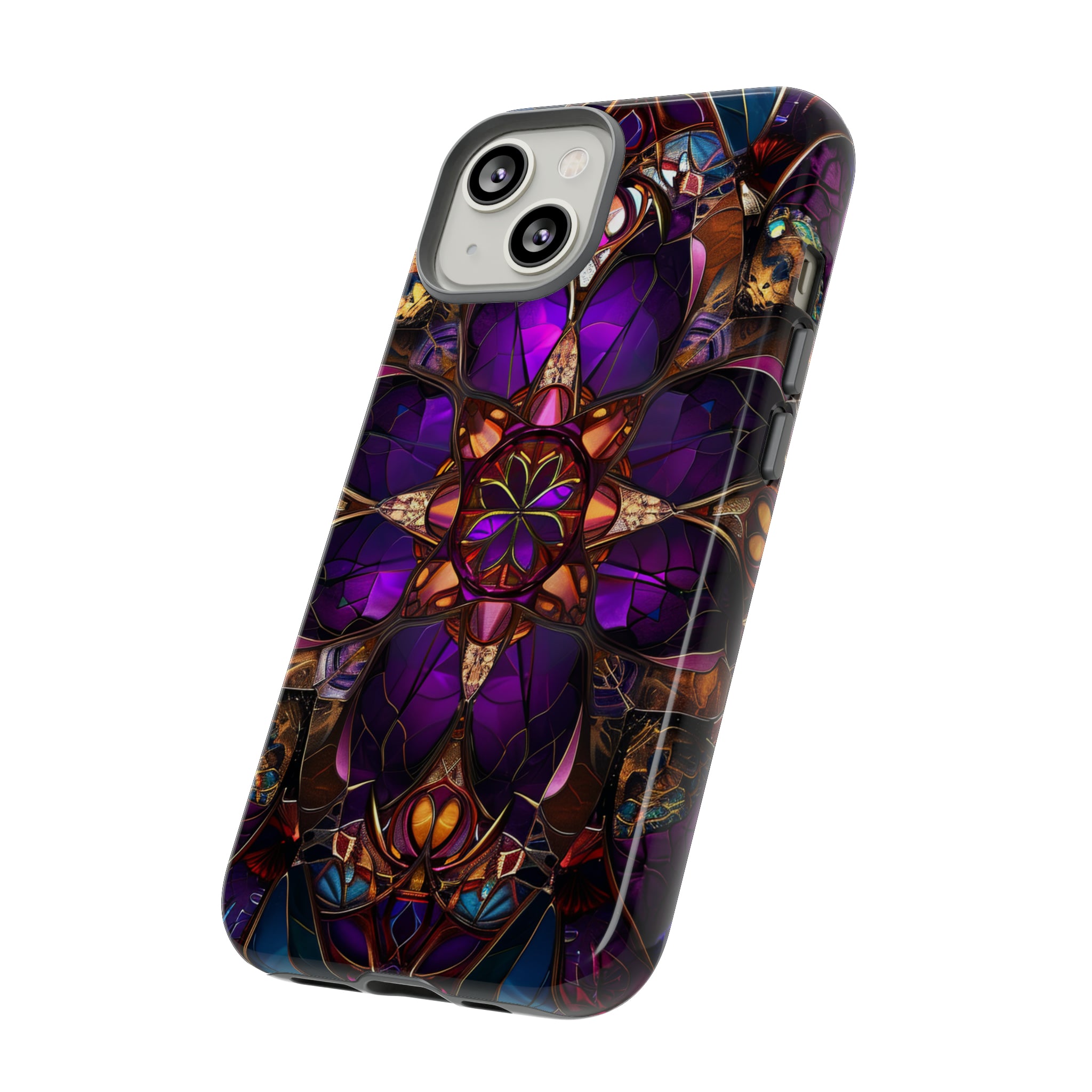 Stained Glass Gothic - Protective Phone Case