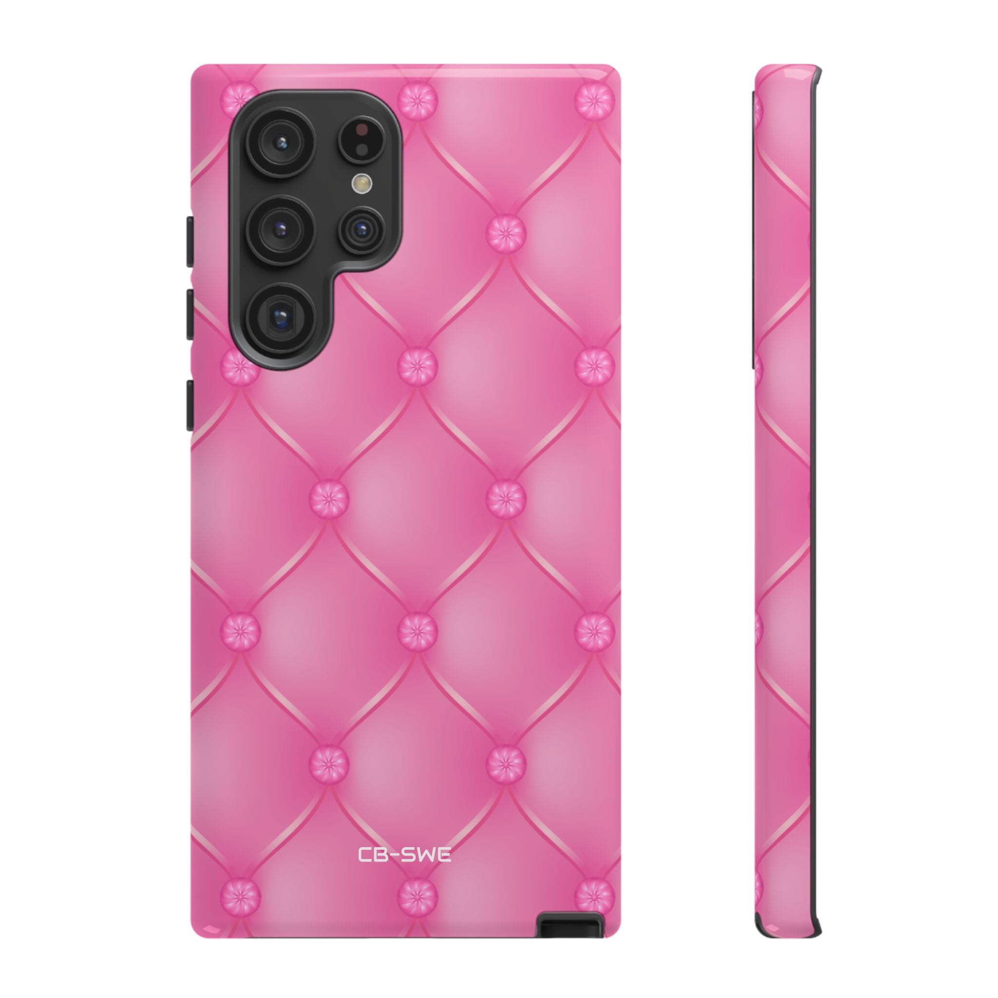 Quilted Pink Elegance - Samsung Case