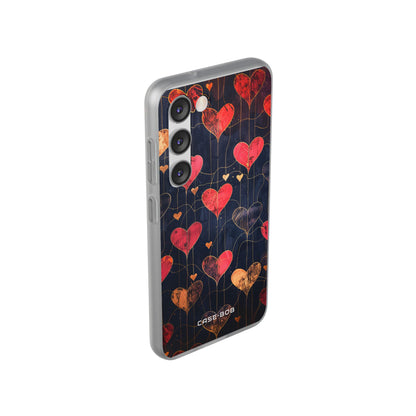 Golden Hearts Network Samsung S23 Case - Soft