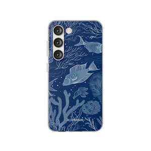 Abyssal Elegance | Flexible Phone Case for Samsung Galaxy