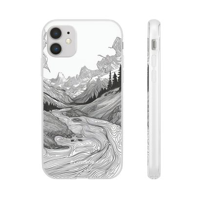 Monochrome Serenity | Flexible Phone Case for iPhone