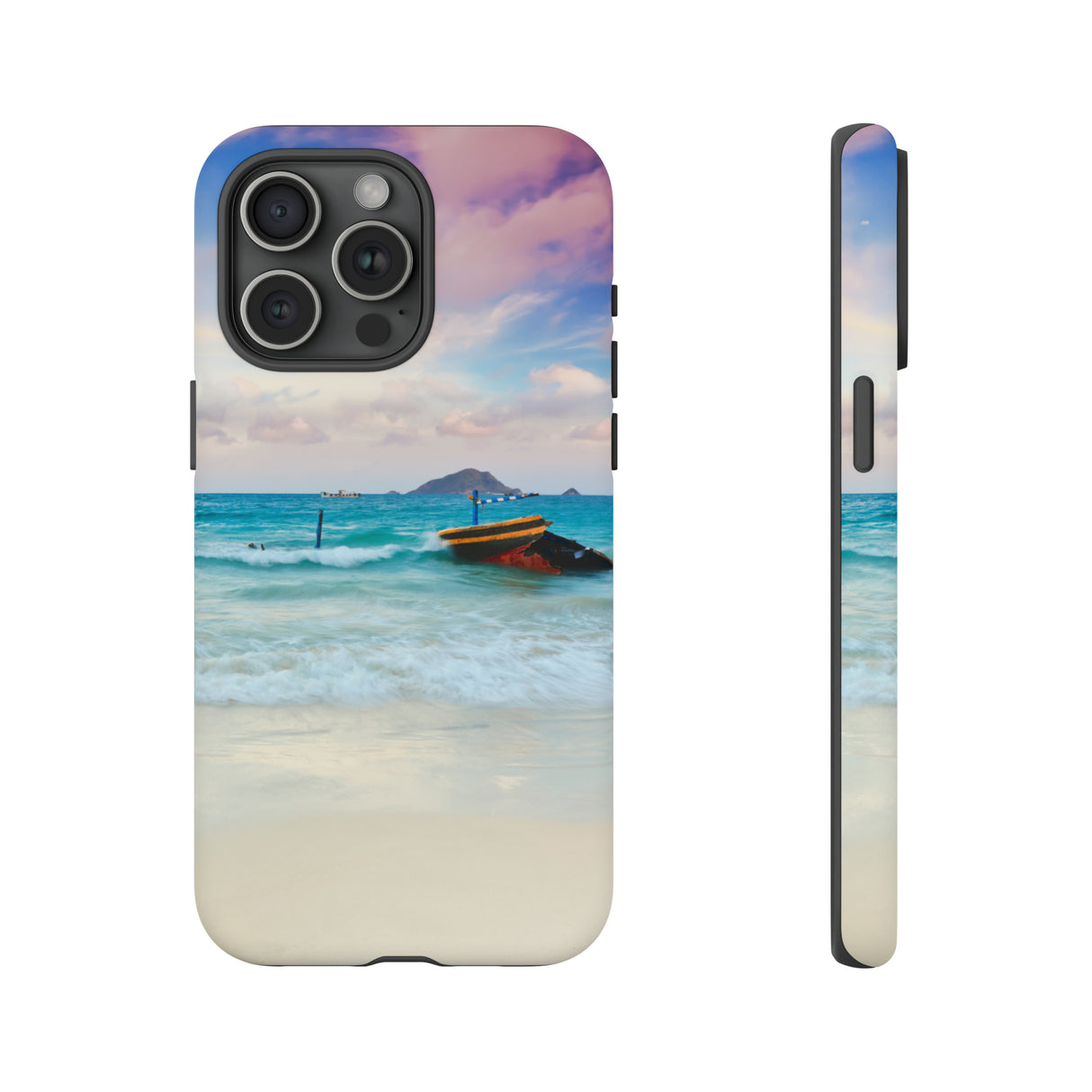 Sunset over Con Dao. Vietnam - Protective Phone Case