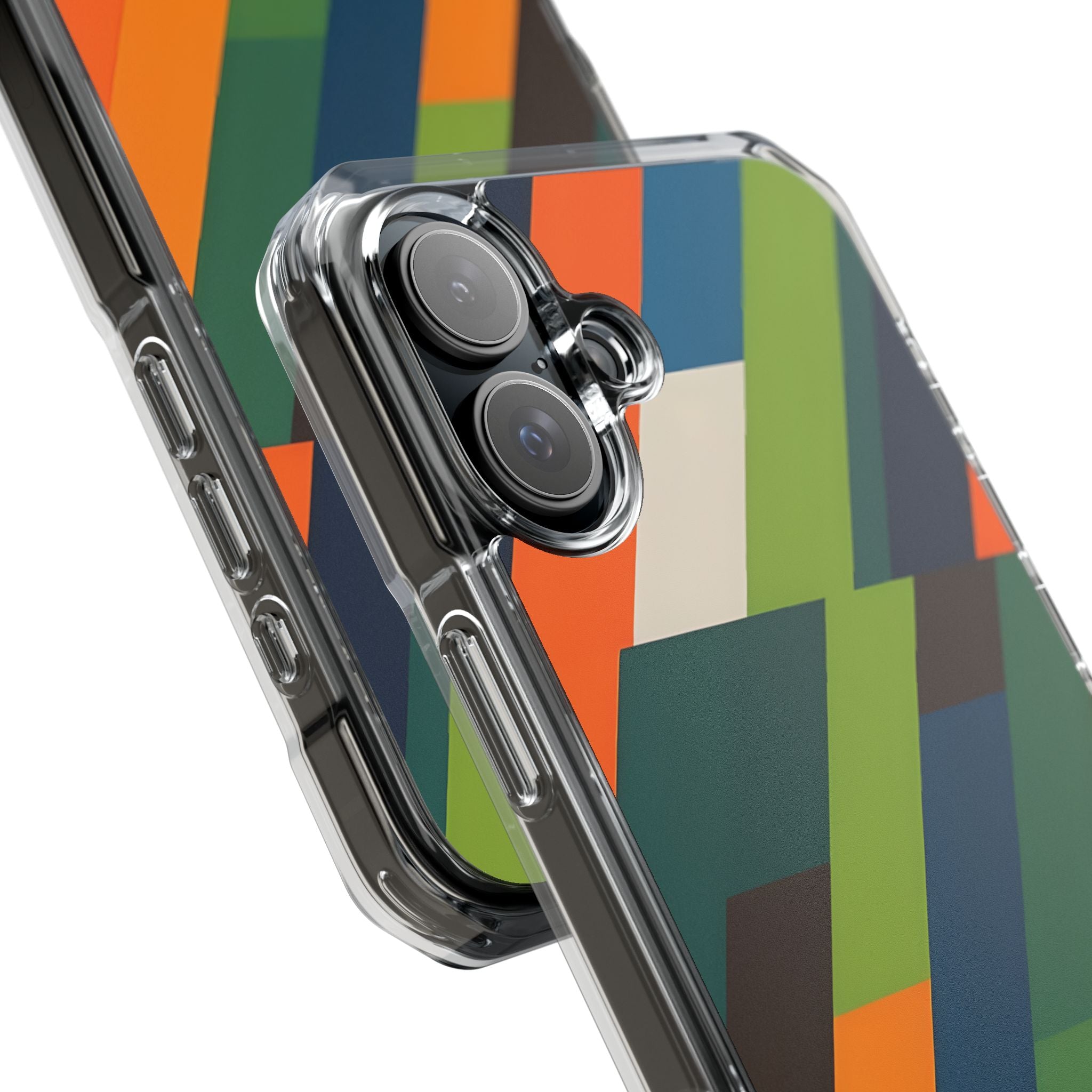 Diagonal Blaze iPhone 16 Plus Case - Impact