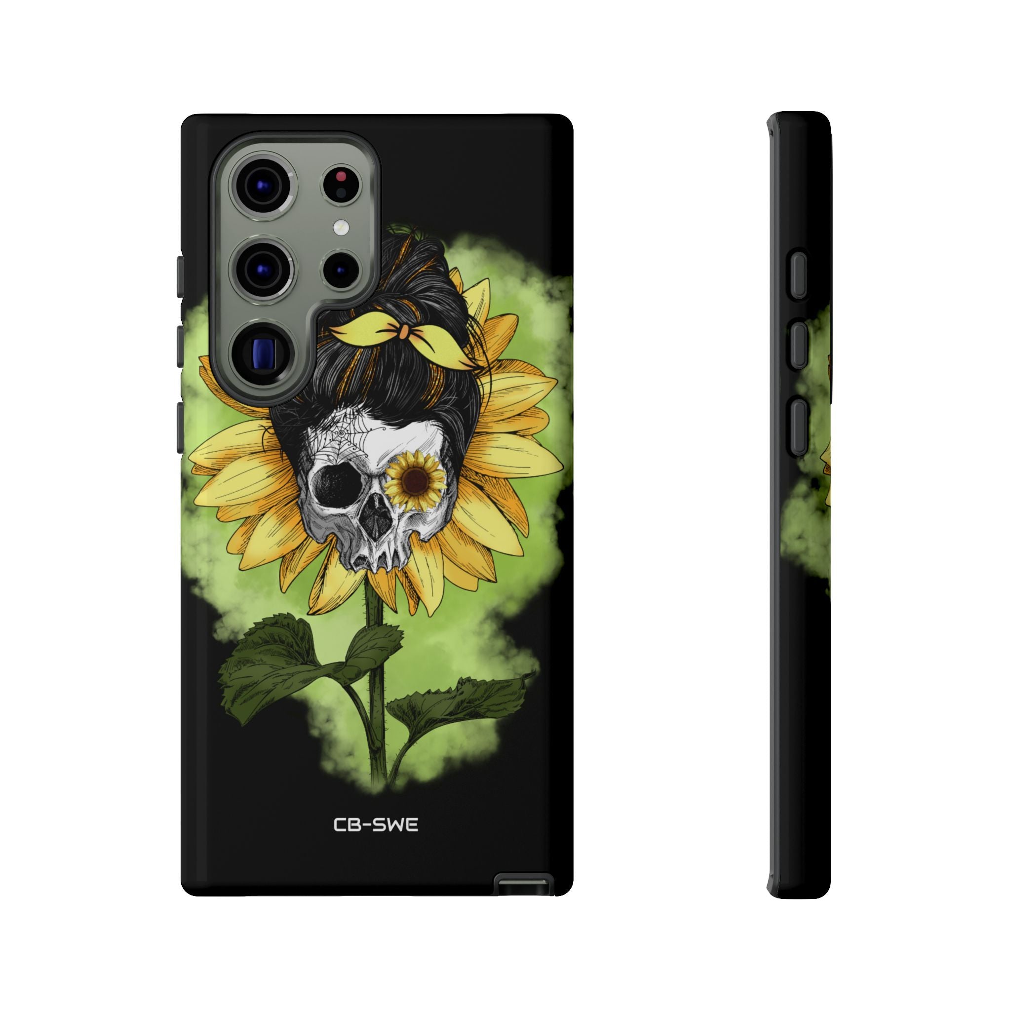 Sunflower Skull Fusion - Samsung Case