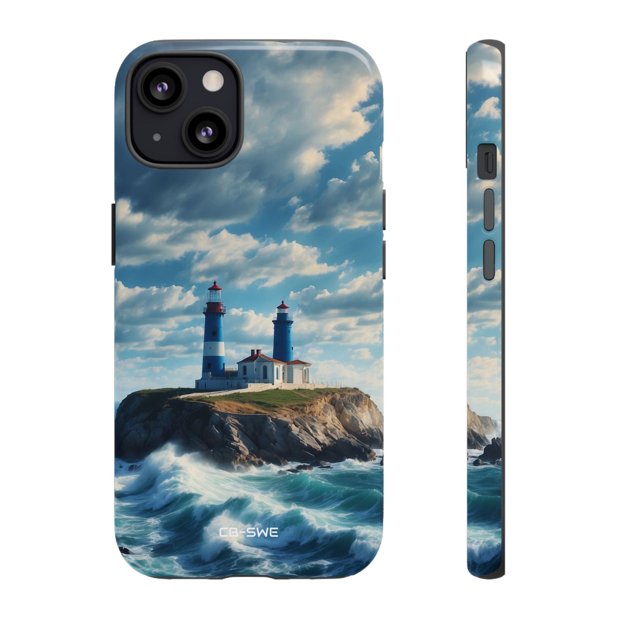 Lighthouse Guards Waves - iPhone Case