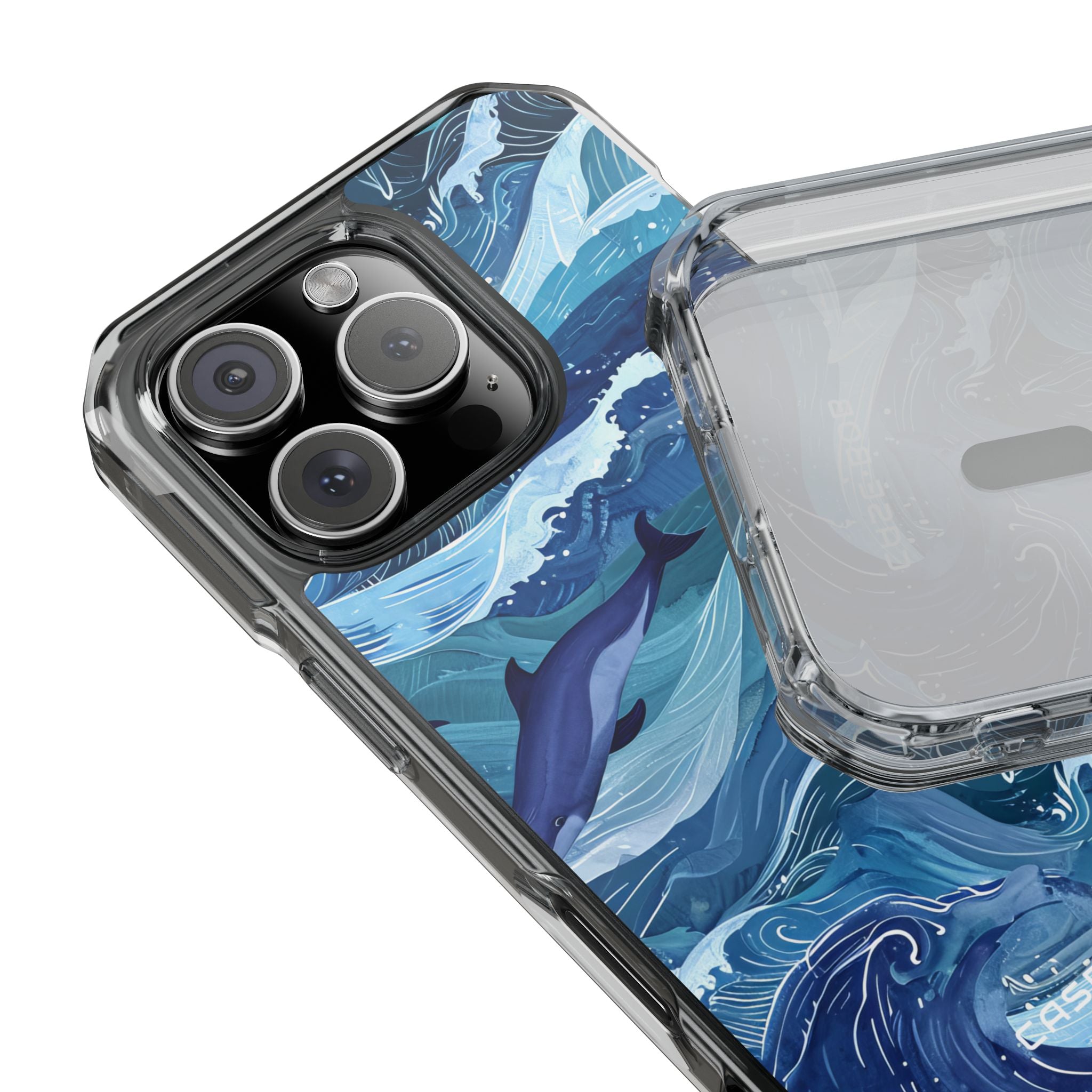 Dolphin Waves iPhone 16 Pro Case - Impact