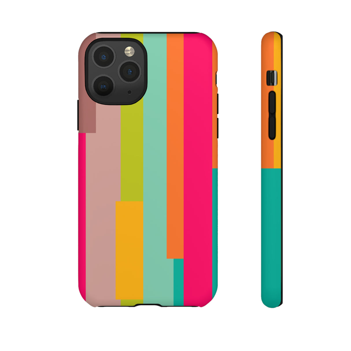 Geometrical Colorful - Protective Phone Case