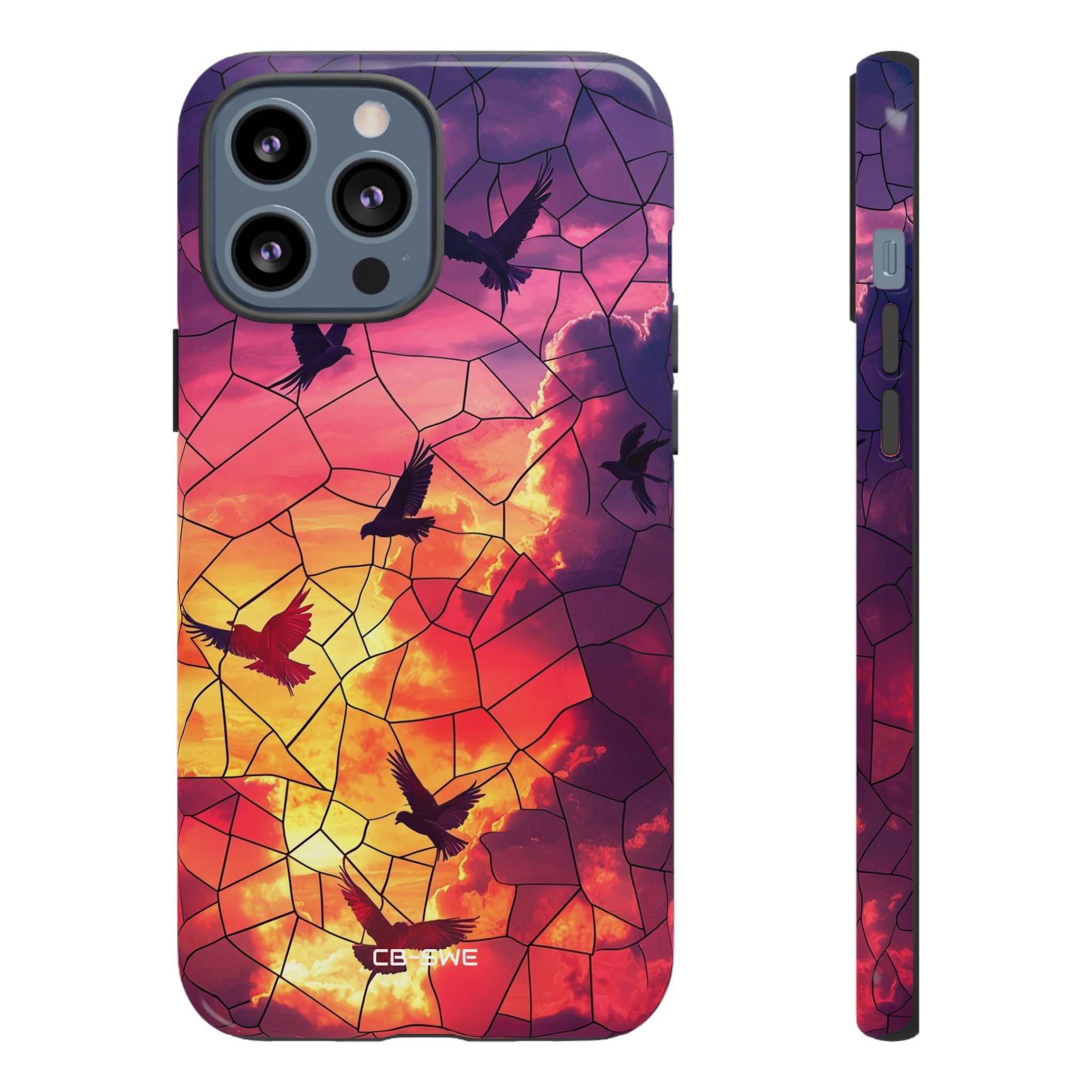Soaring Birds Illuminate - iPhone Case