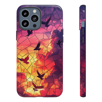 Soaring Birds Illuminate - iPhone Case