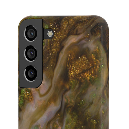 Smaragd Green Ink Art Android Case |Slim| Phone Case