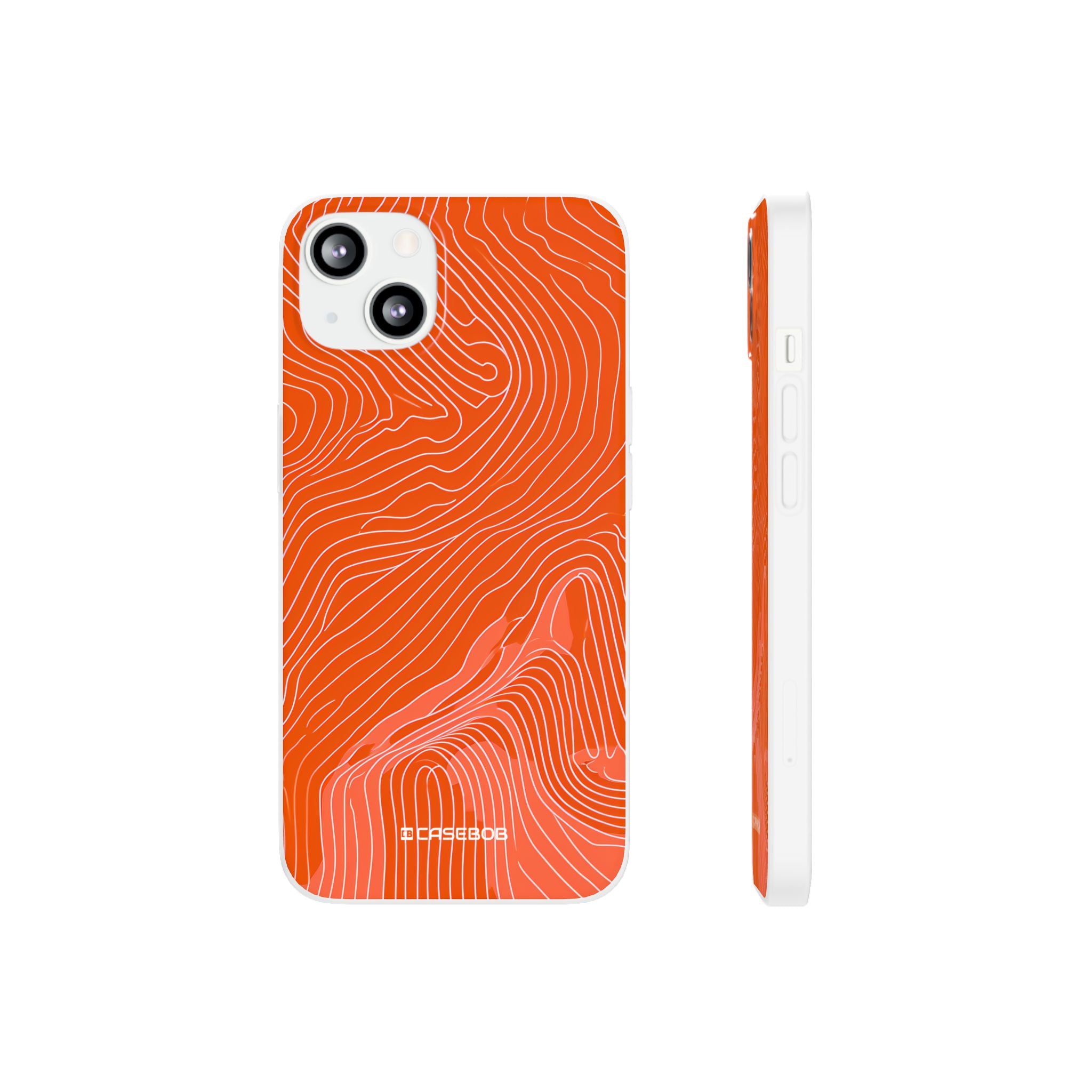 Pantone Tangerine  | Phone Case for iPhone (Flexible Case)