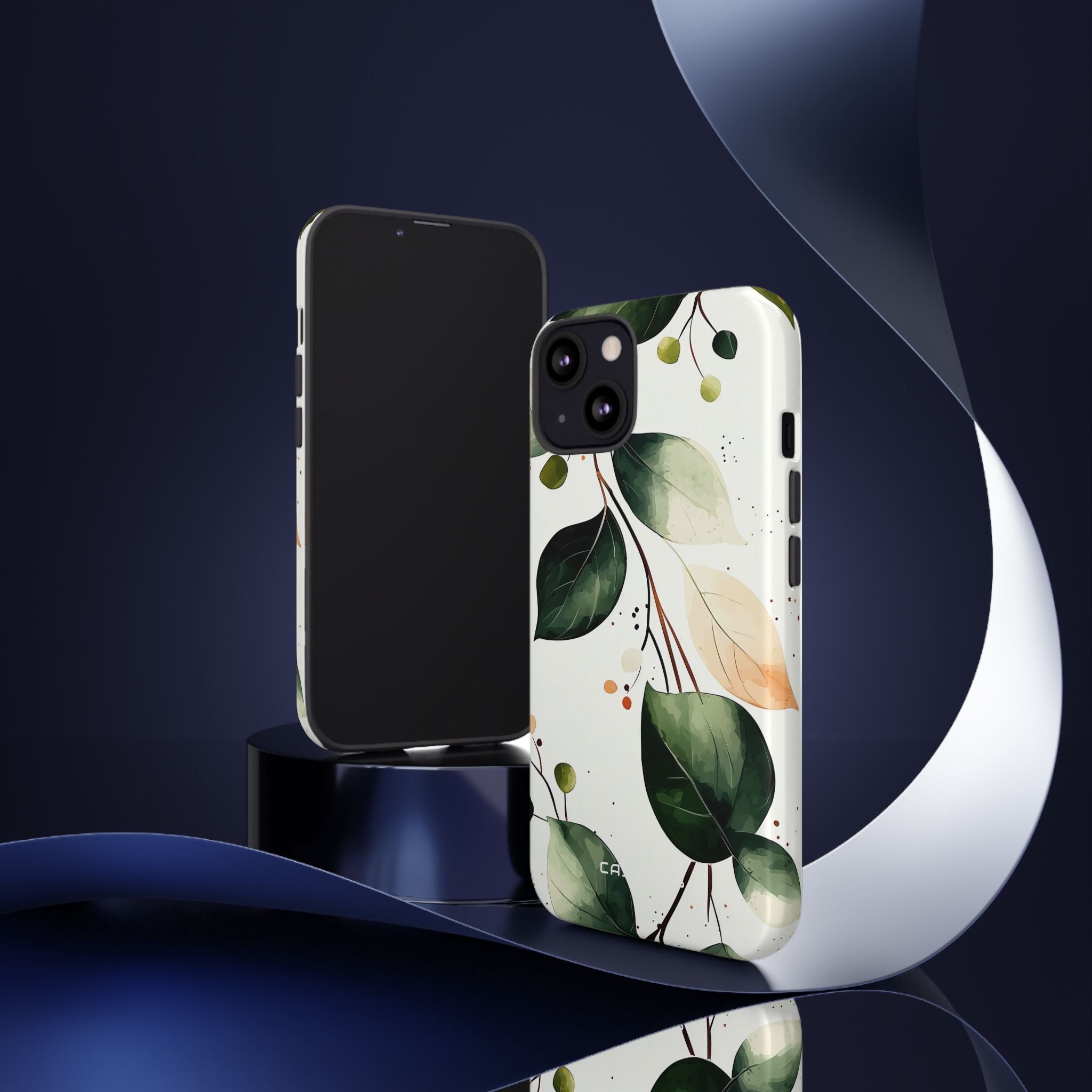 Greenberry Branch iPhone 13 Case - Tough