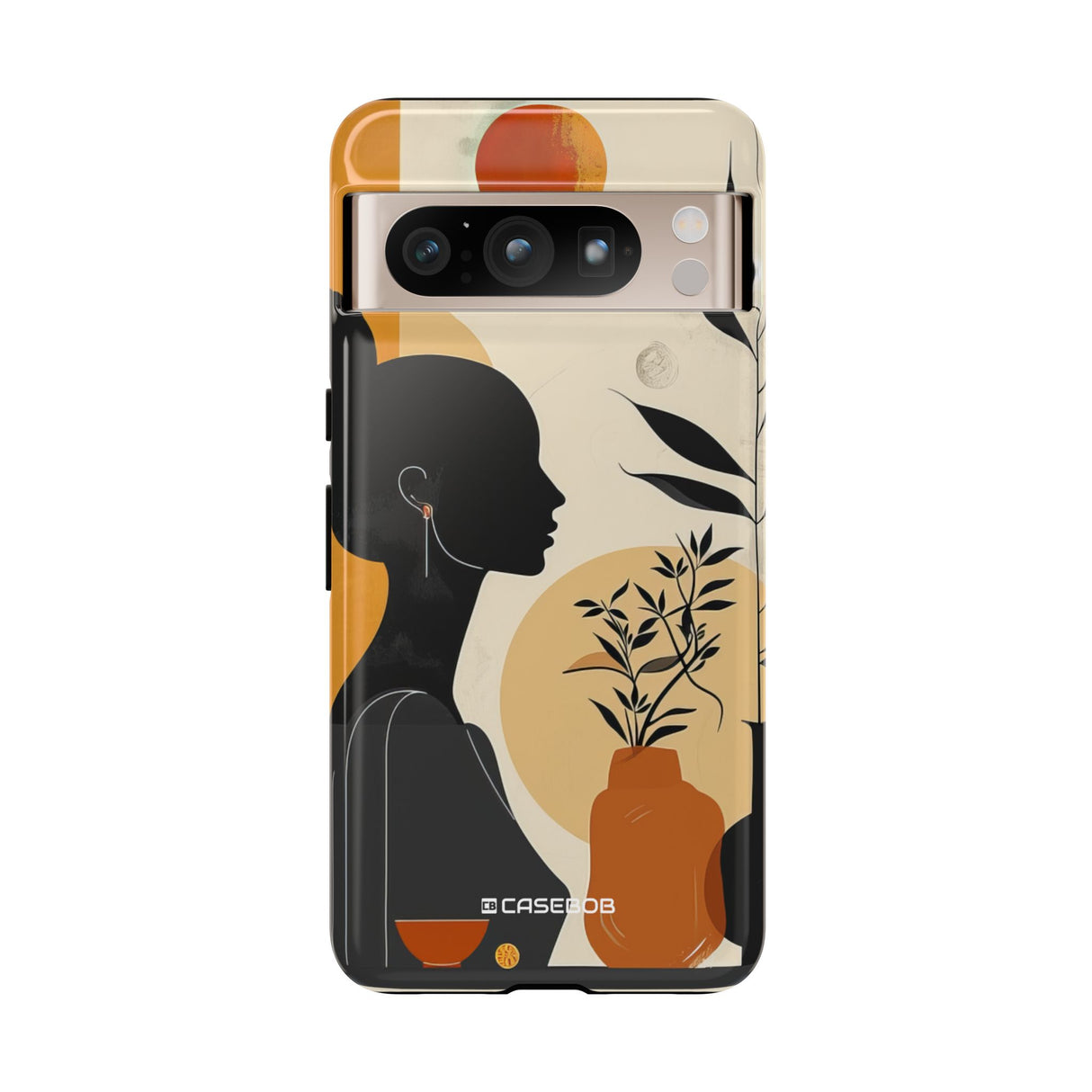 Serene Silhouette in Warm Hues - for Google Pixel 8