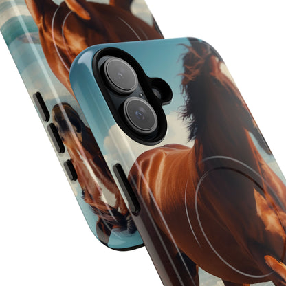 Blazing Horse iPhone 16 Plus Case - Tough+