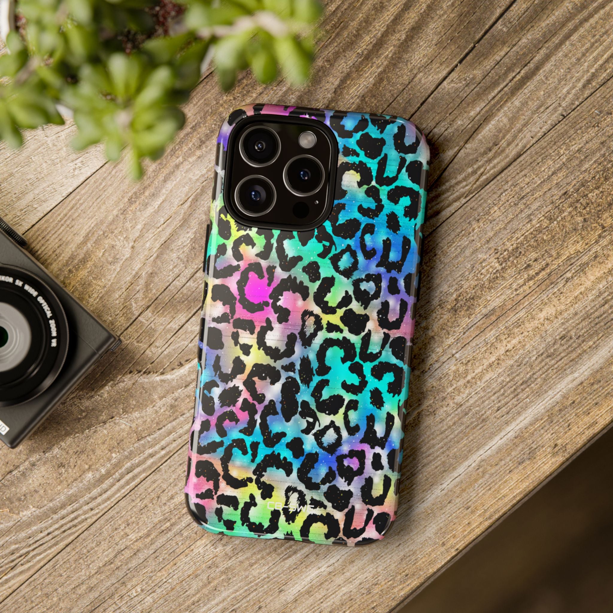 Galaxy Leopard Fantasy - iPhone Case