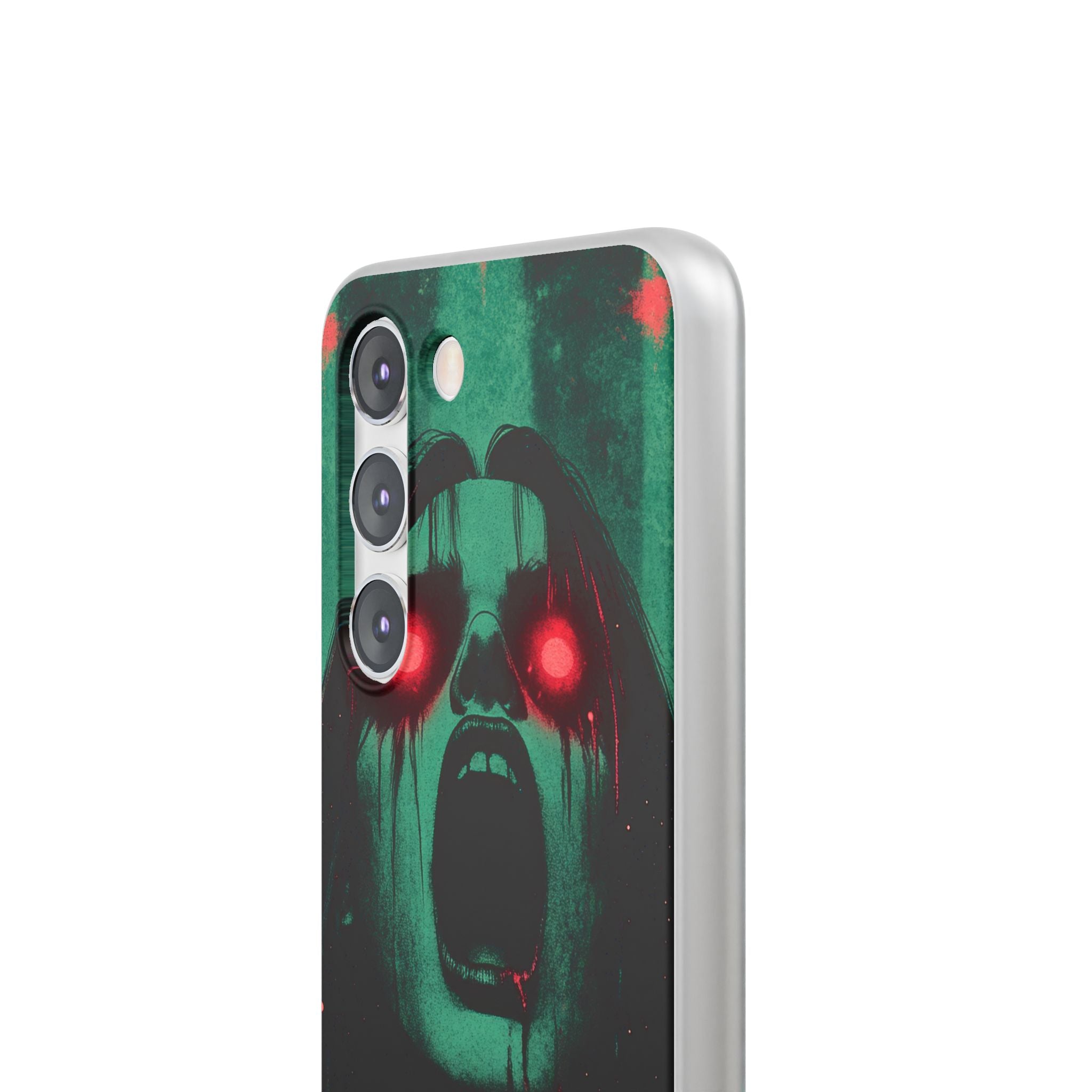 Haunting Glow of Gothic Eyes Samsung S23 - Flexi Phone Case