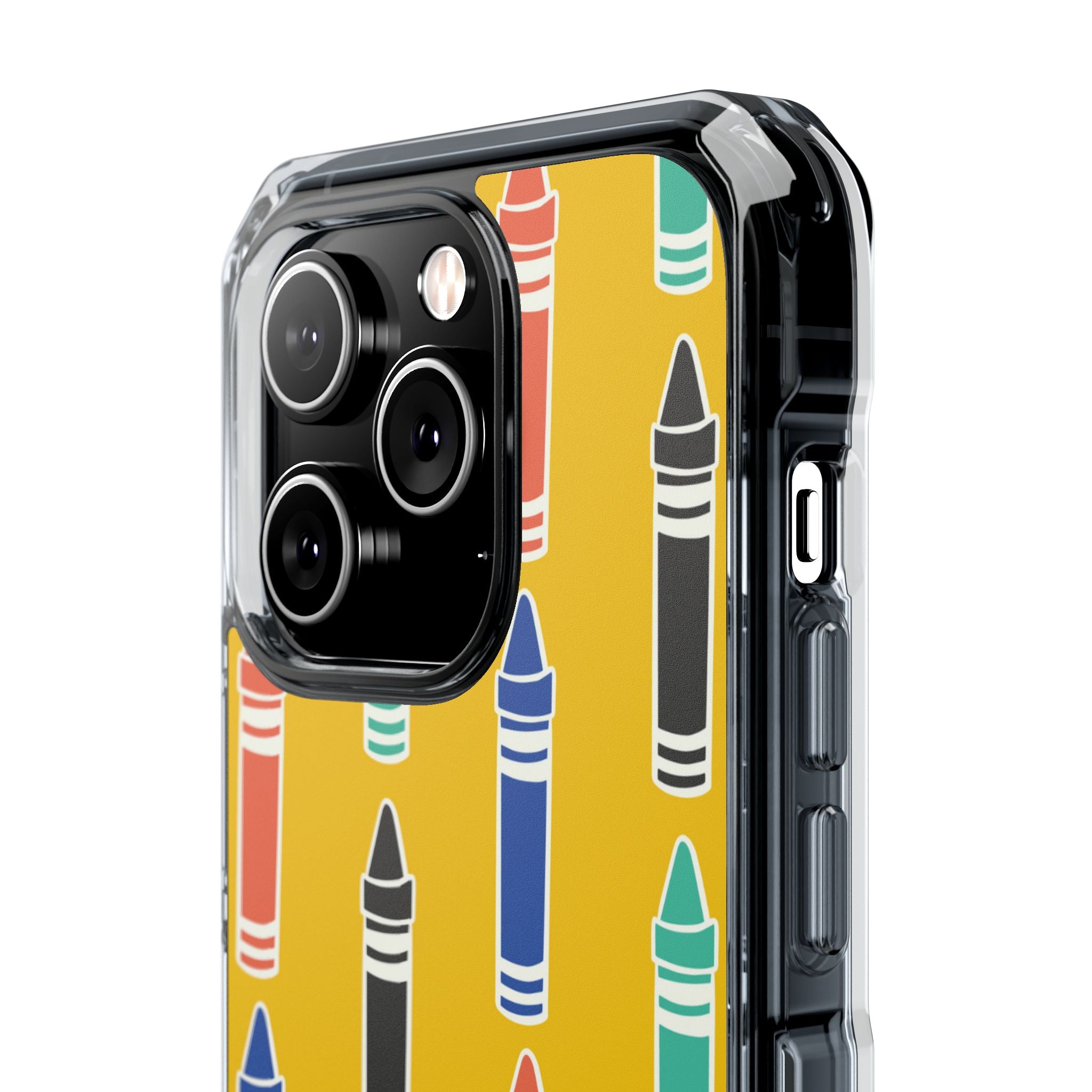 Crayons Dance Joyfully iPhone Case - Impact