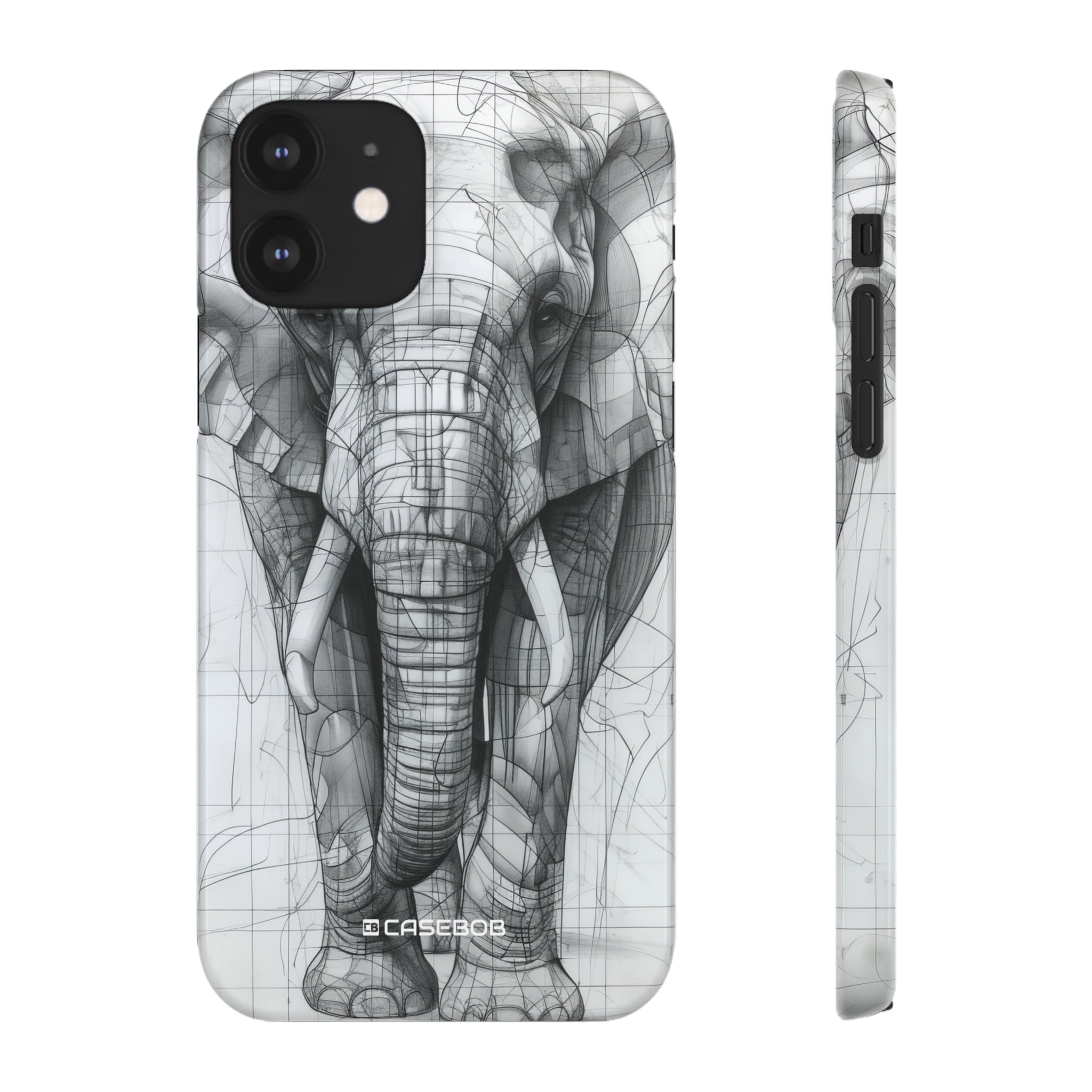 Technic Elephant | Slim Phone Case for iPhone