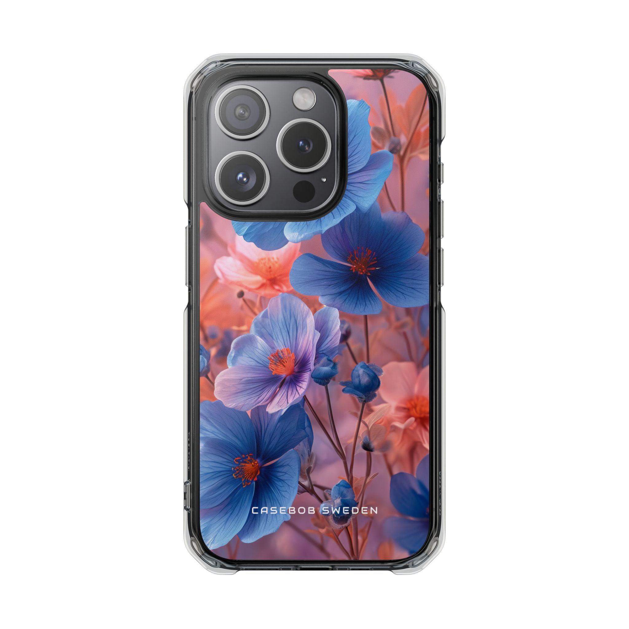 Ethereal Floral Symphony iPhone 15 - Clear Impact Phone Case