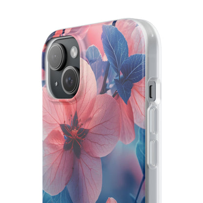 Ethereal Floral Harmony iPhone 15 - Flexi Phone Case