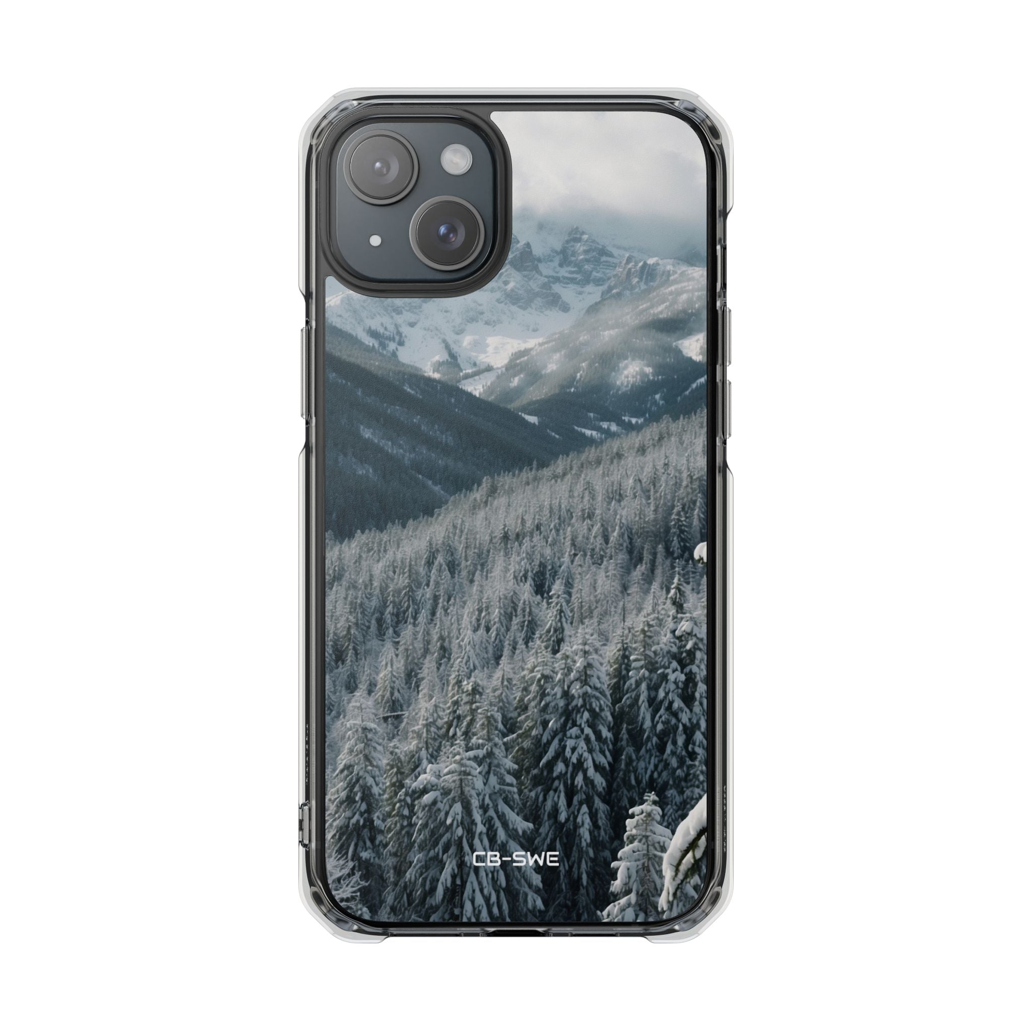 Snow Covers Peaks iPhone Case - Impact