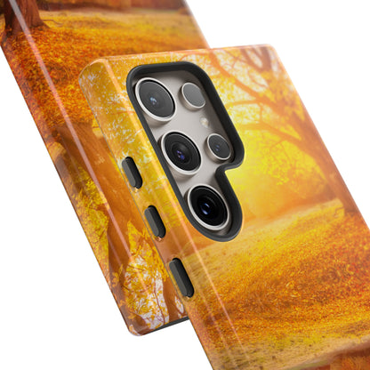 Golden Sundown - Protective Phone Case