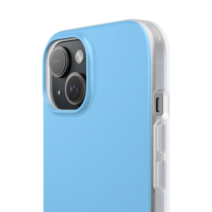 Light Sky Blue iPhone 15 - Flexi Phone Case