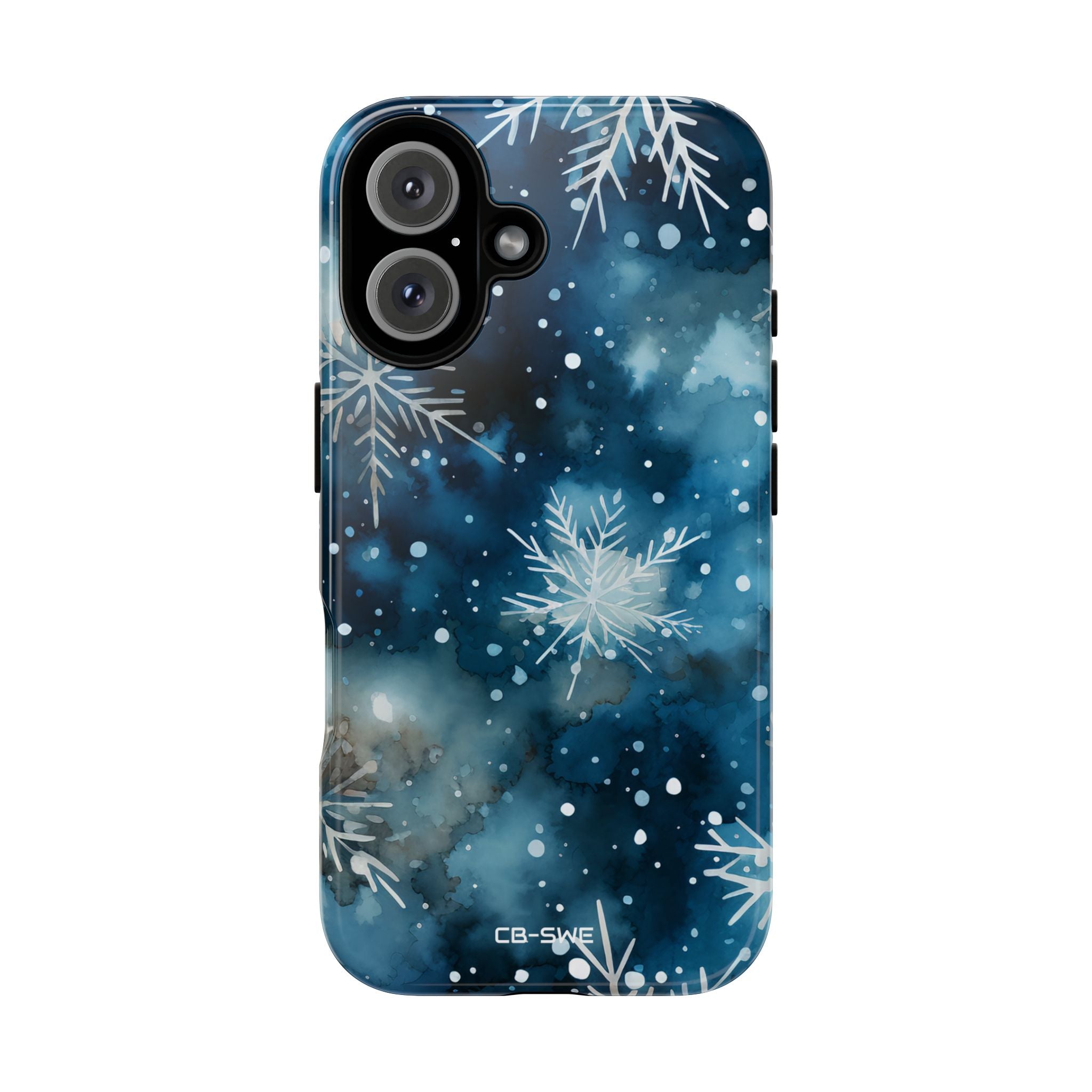 Snowflakes Dance Gracefully - iPhone Case