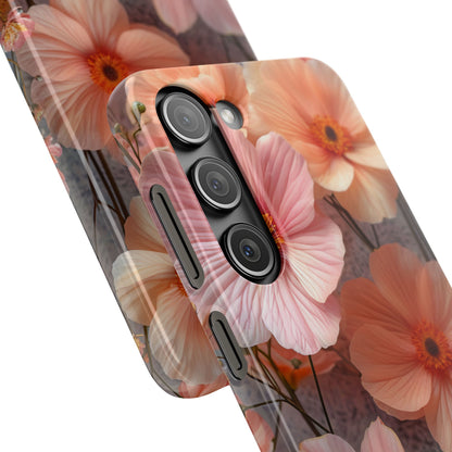 Serene Botanical Blooms - Slim Samsung S23 Phone Case