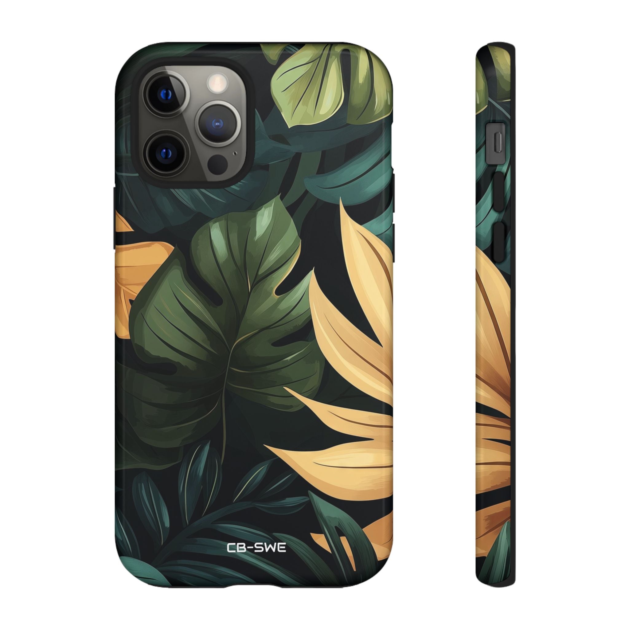 Tropical Leaves Dance - iPhone Case