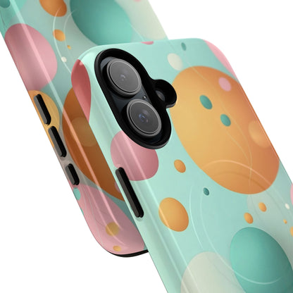 Pastel Circles iPhone 16 Plus Case - Tough+