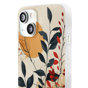 Botanical Serenity | Flexible Phone Case for iPhone