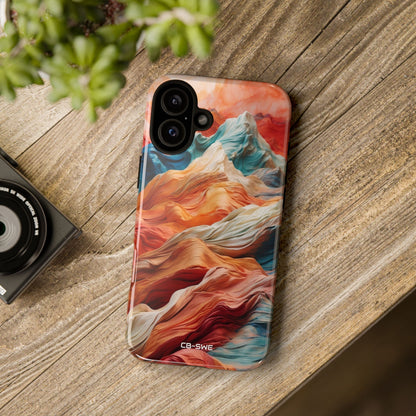 Mountain Waves Flow - iPhone Case