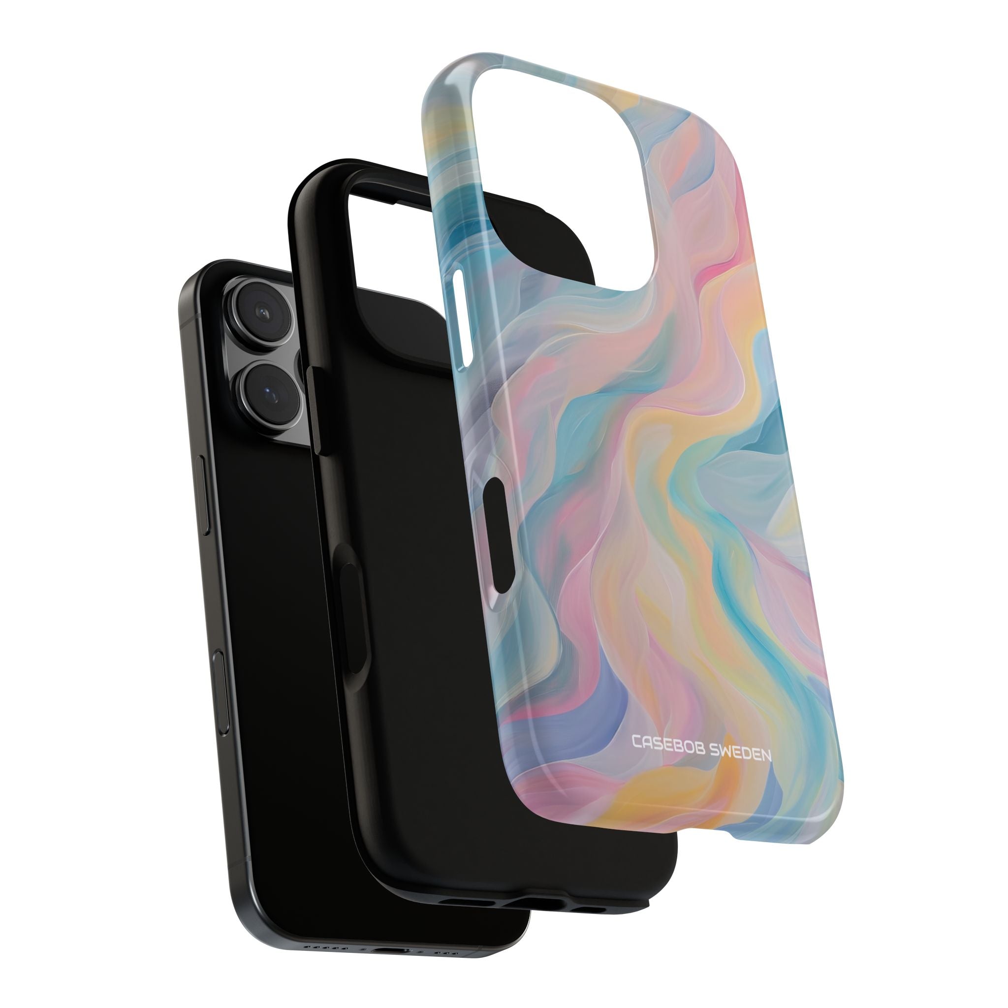 Dreamy Pastel Swirls - Tough iPhone 16 Phone Case