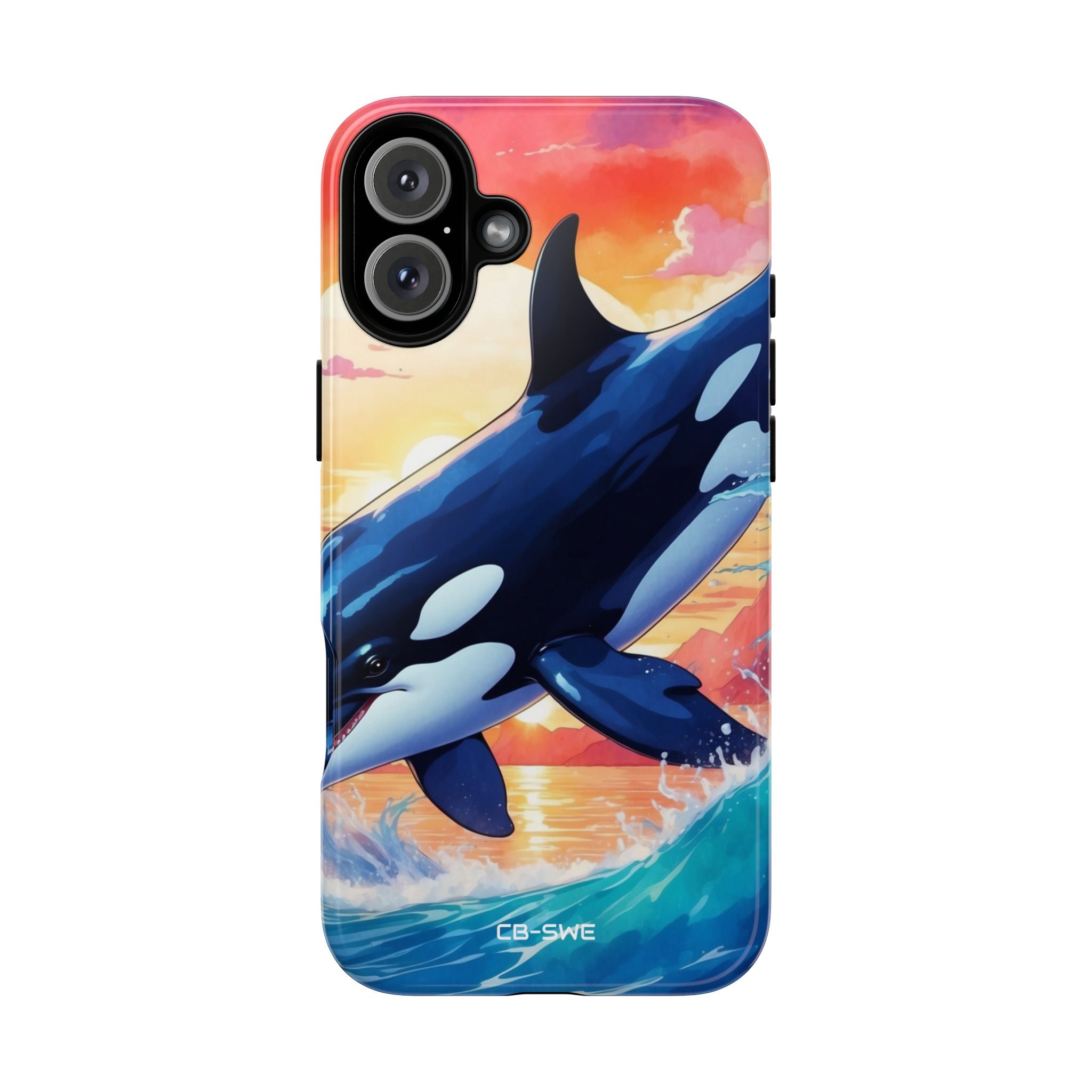 Orca Leaps Joyfully - iPhone Case