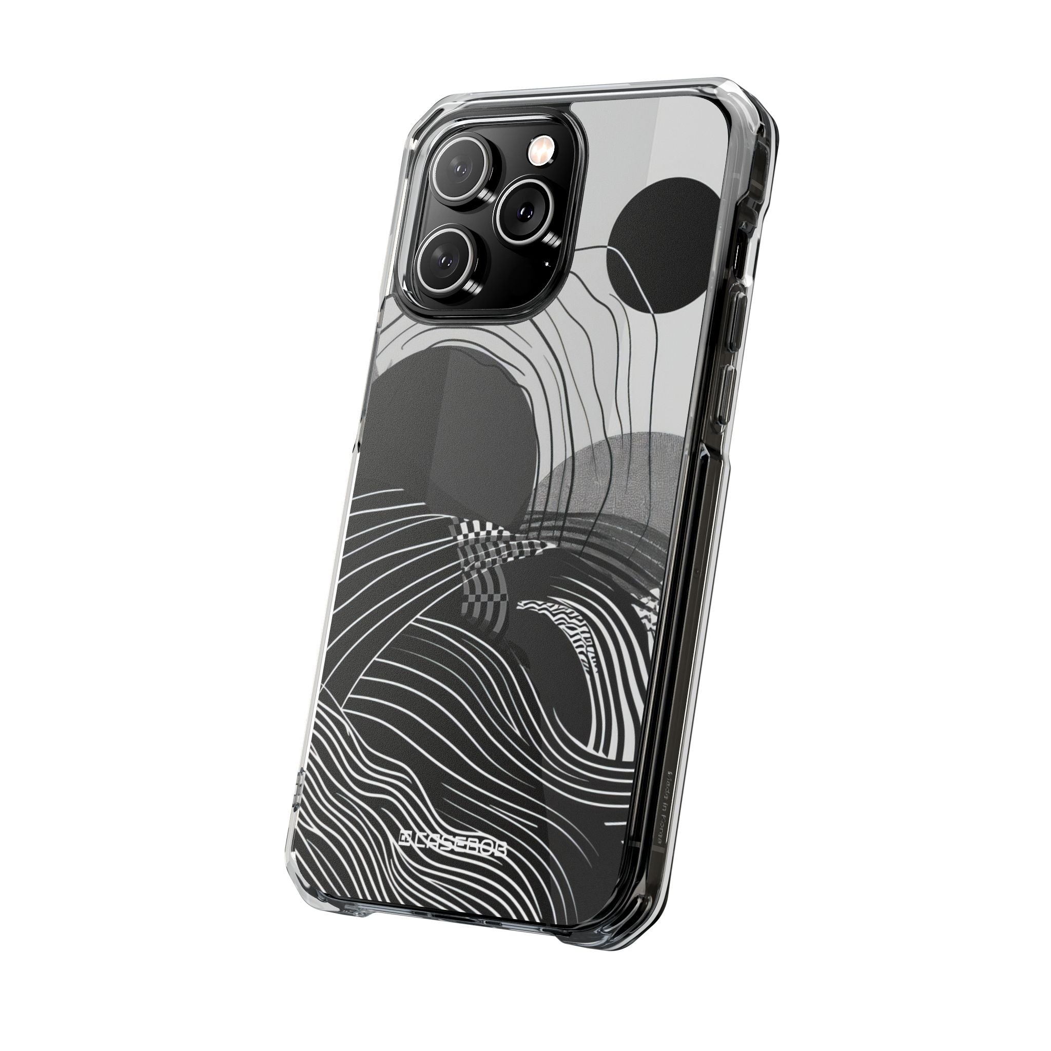 Monochrome Dynamics - Phone Case for iPhone