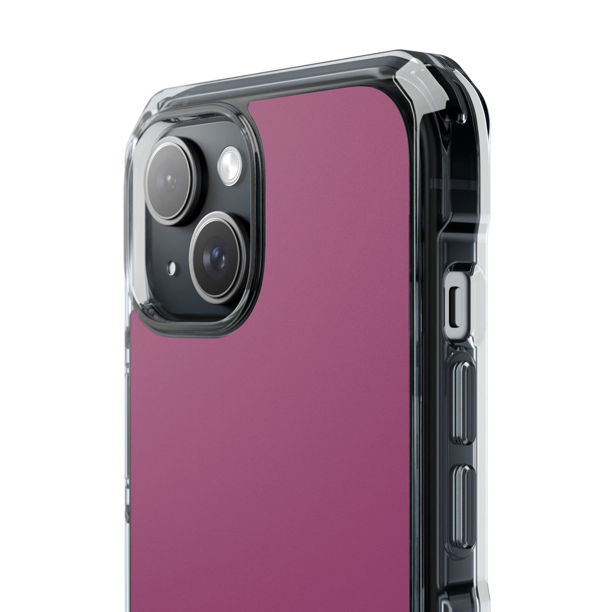 Magenta Haze | Phone Case for iPhone (Clear Impact Case - Magnetic)