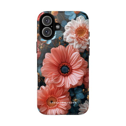 Surreal Floral Harmony iPhone 16 - Tough Phone Case