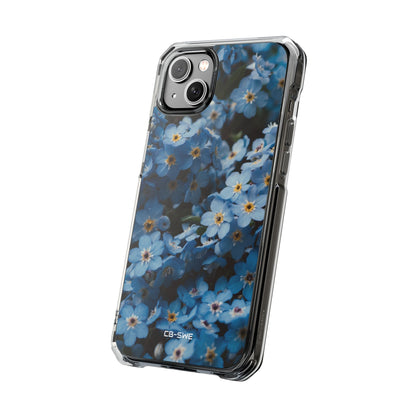 Blue Blooms Embrace iPhone Case - Impact