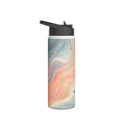 Celestial Waves - Stainless Steel Water Bottle
