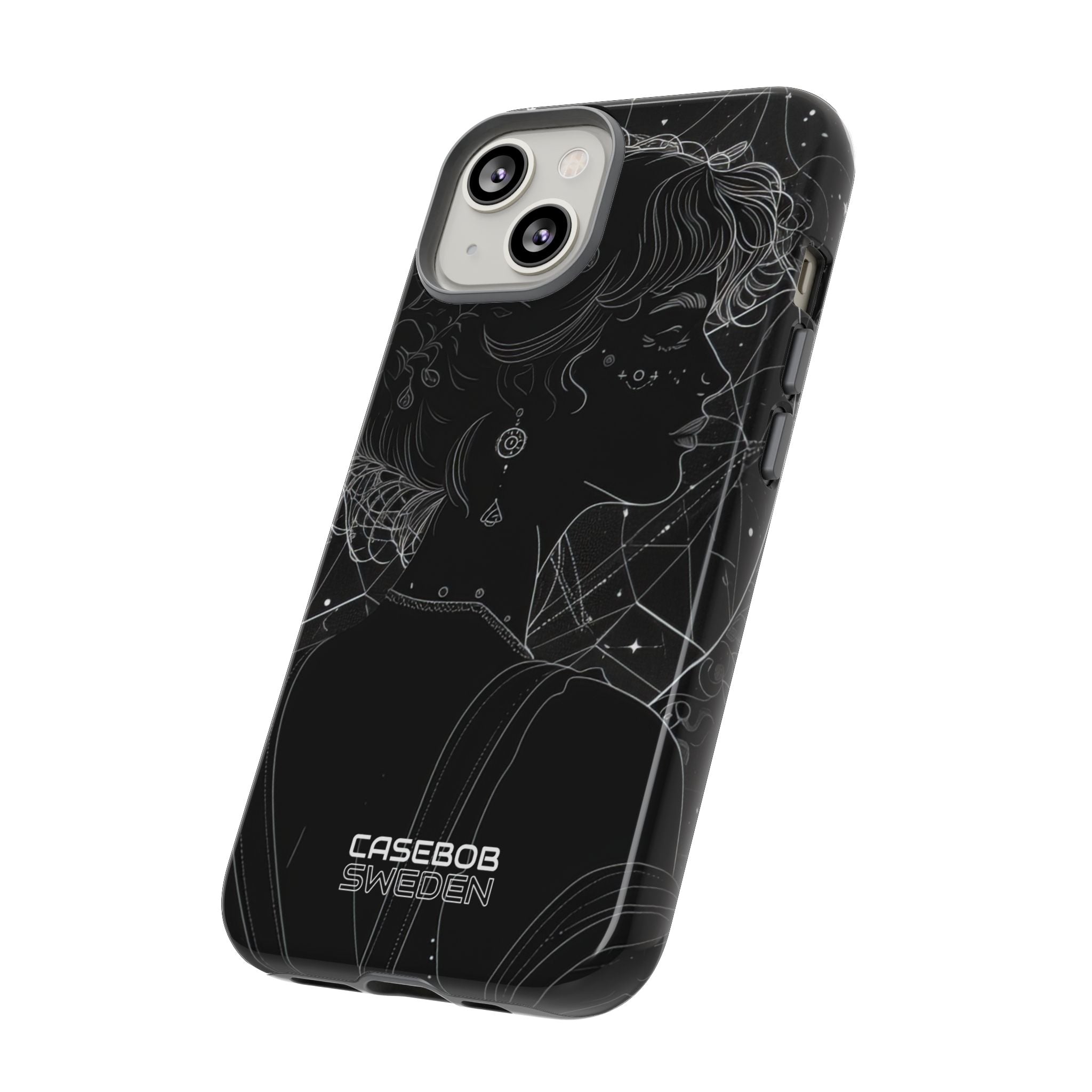 Celestial Bloom Silhouette iPhone 14 - Tough