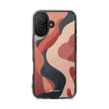 Flowing Earth Tones iPhone Case - Impact