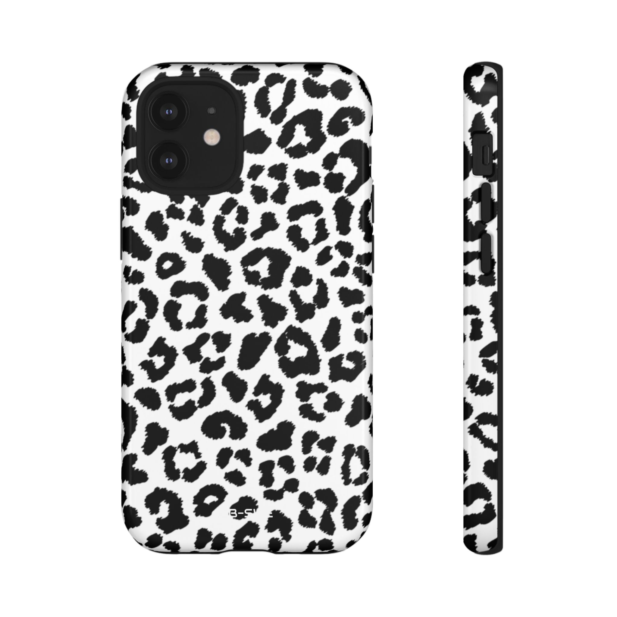 Monochrome Leopard Essence - iPhone Case