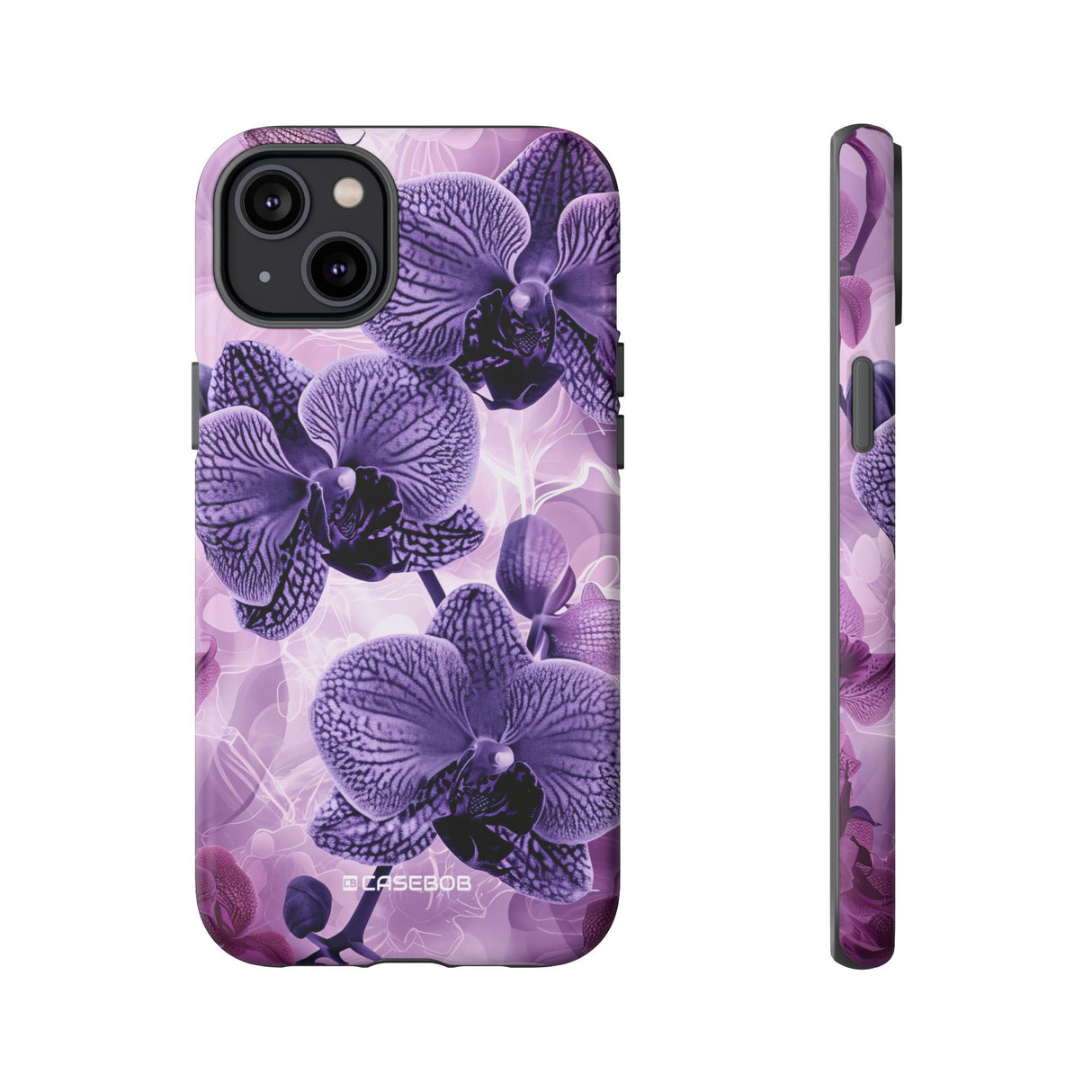 Strahlendes Orchideen-Design | Handyhülle für iPhone (Schutzhülle) 