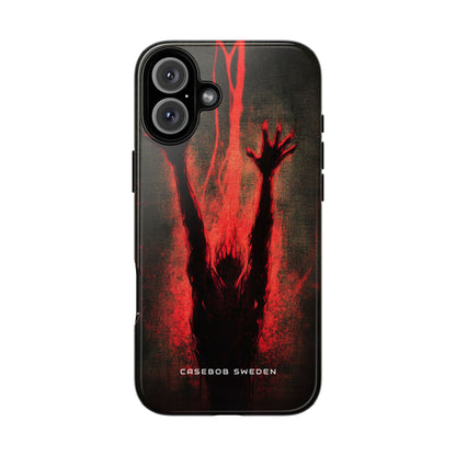 Gothic Crimson Ascension iPhone 16 - Tough Phone Case